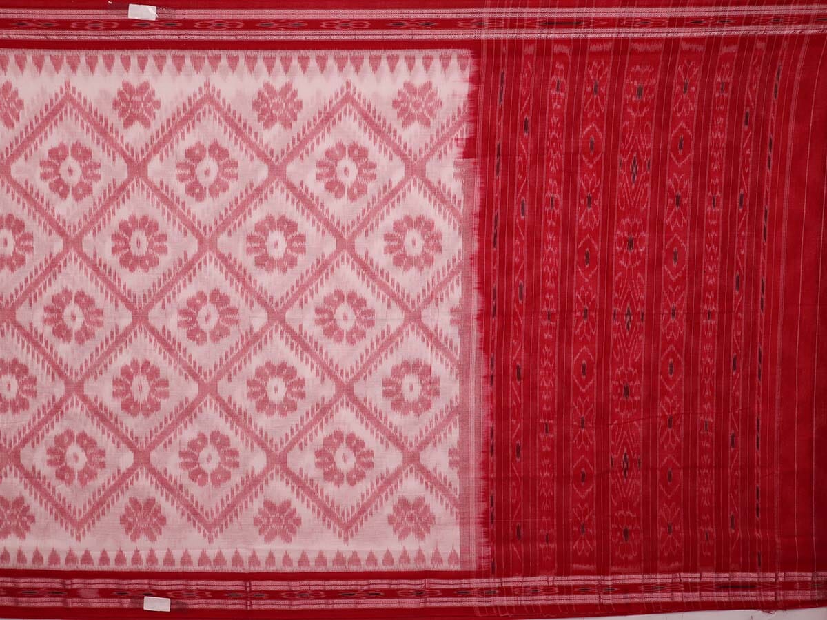 Handloom Sambalpuri Cotton Ikkat Saree Handloom Saree_Sambalpuri Cotton Priyadarshini Handloom 