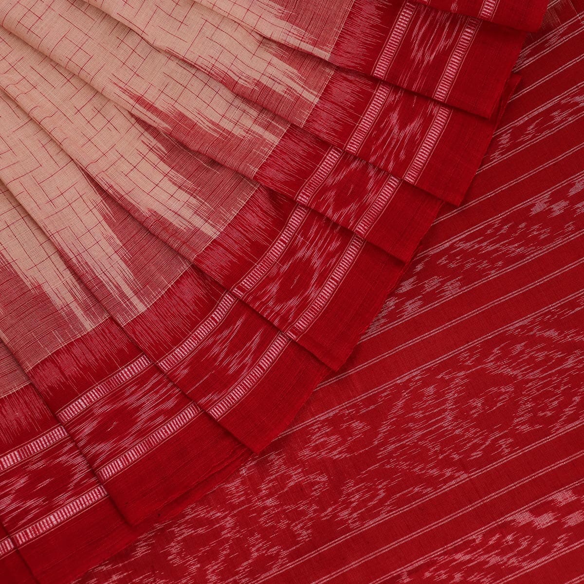 Handloom Sambalpuri Cotton Ikkat Saree Handloom Saree_Sambalpuri Cotton Priyadarshini Handloom 