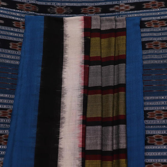 Handloom Sambalpuri Cotton Ikkat Saree Handloom Saree_Sambalpuri Cotton Priyadarshini Handloom 