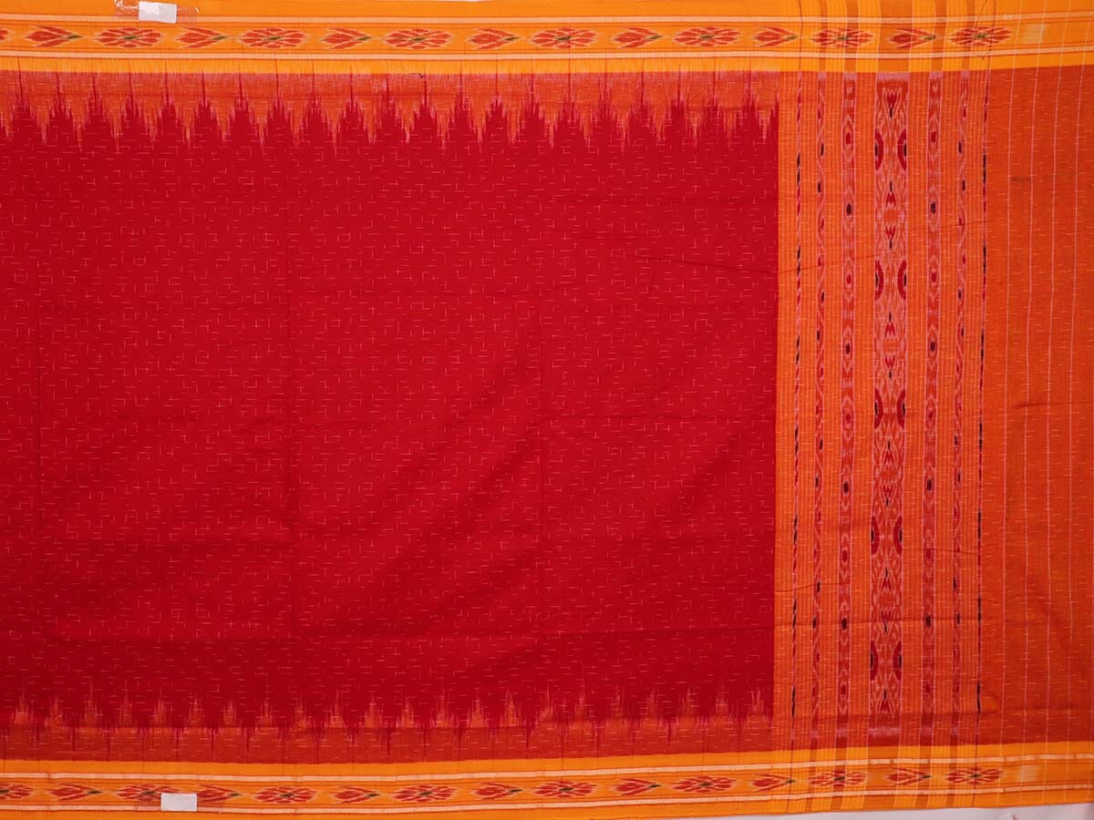 Handloom Sambalpuri Cotton Ikkat Saree Handloom Saree_Sambalpuri Cotton Priyadarshini Handloom 
