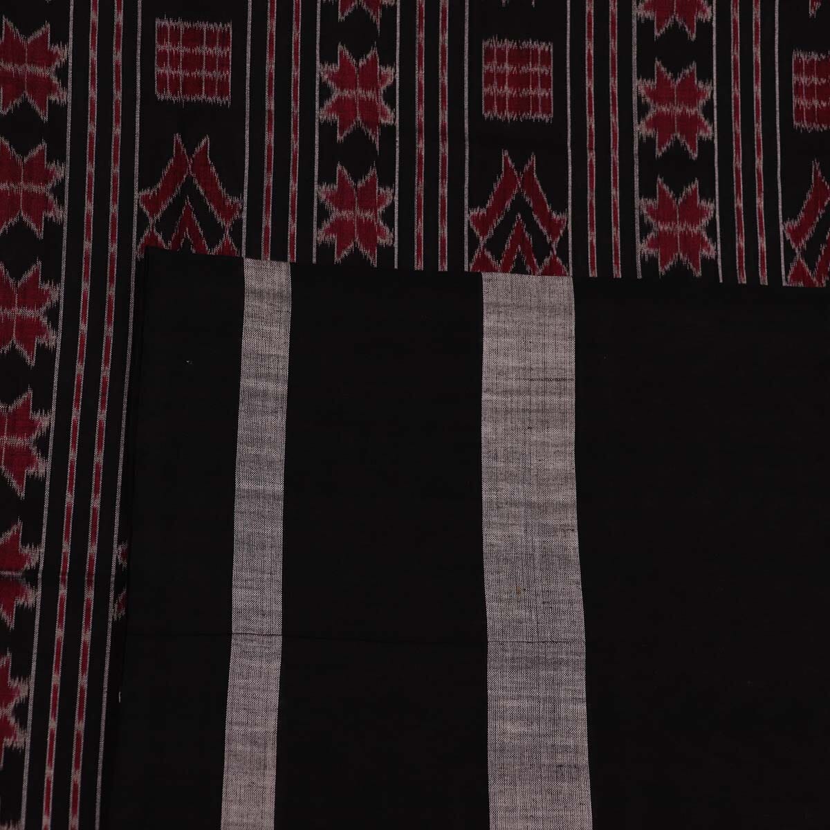 Handloom Sambalpuri Cotton Ikkat Saree Handloom Saree_Sambalpuri Cotton Priyadarshini Handloom 