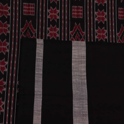Handloom Sambalpuri Cotton Ikkat Saree Handloom Saree_Sambalpuri Cotton Priyadarshini Handloom 