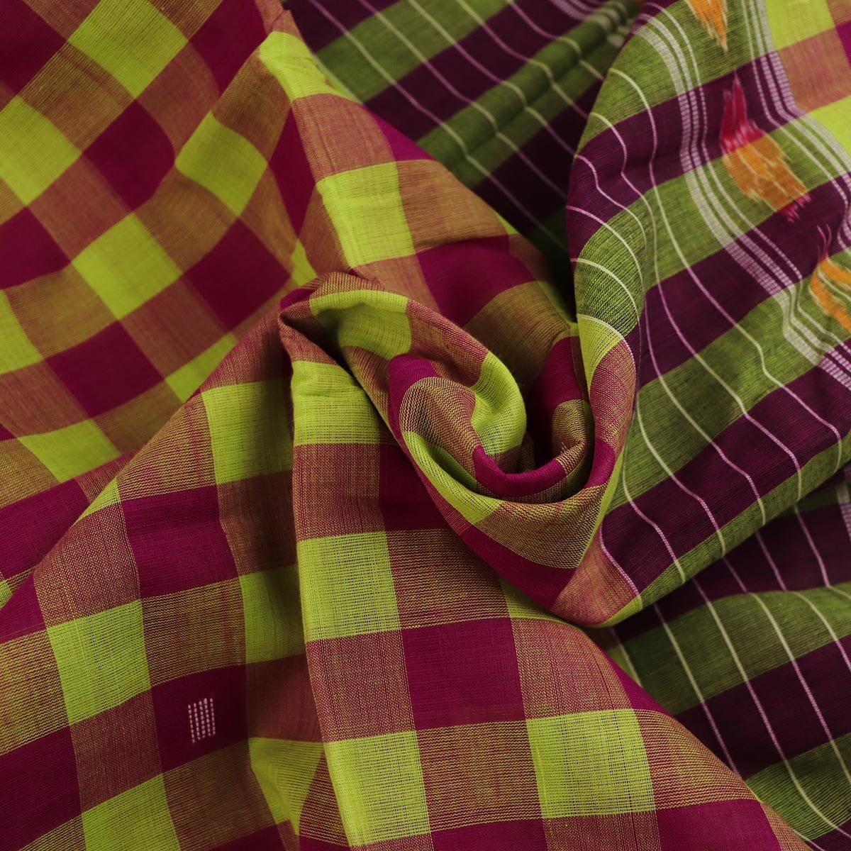 Handloom Sambalpuri Cotton Ikkat Saree Handloom Saree_Sambalpuri Cotton Priyadarshini Handloom 