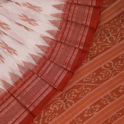 Handloom Sambalpuri Cotton Ikkat Saree Handloom Saree_Sambalpuri Cotton Priyadarshini Handloom 