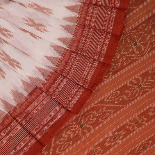 Handloom Sambalpuri Cotton Ikkat Saree Handloom Saree_Sambalpuri Cotton Priyadarshini Handloom 
