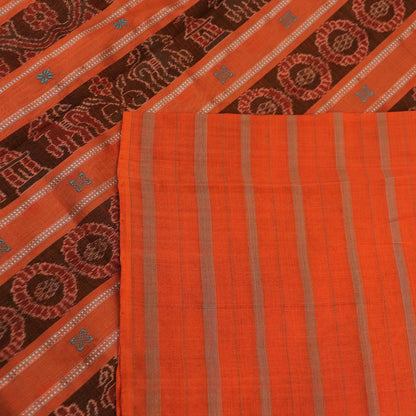 Handloom Sambalpuri Cotton Ikkat Saree Handloom Saree_Sambalpuri Cotton Priyadarshini Handloom 