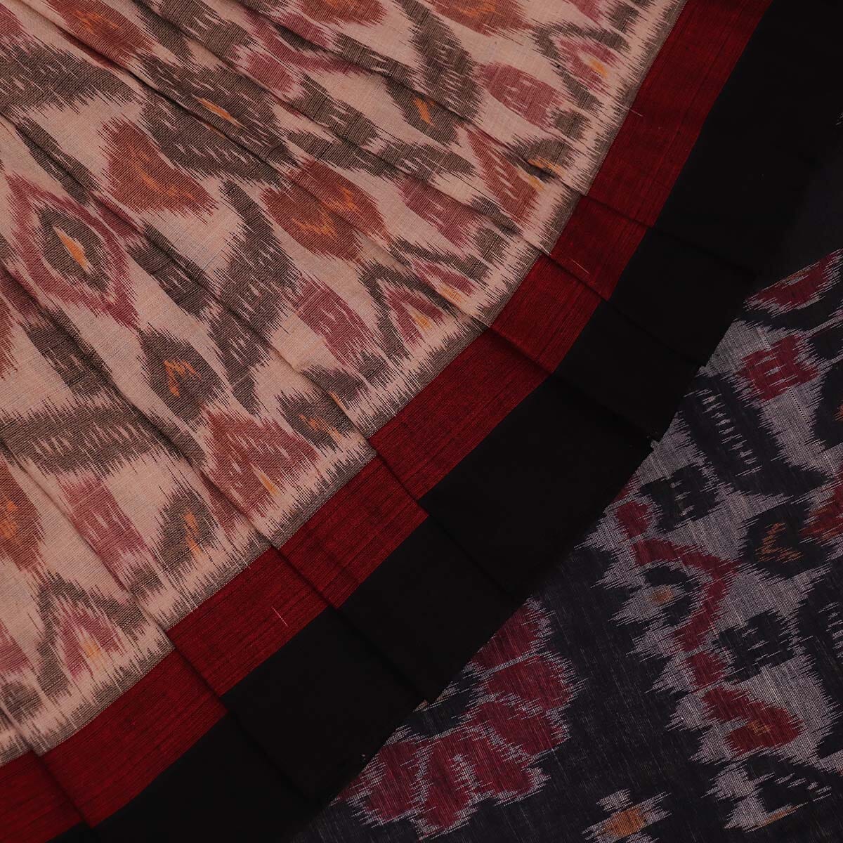 Handloom Sambalpuri Cotton Ikkat Saree Handloom Saree_Sambalpuri Cotton Priyadarshini Handloom 