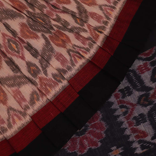 Handloom Sambalpuri Cotton Ikkat Saree Handloom Saree_Sambalpuri Cotton Priyadarshini Handloom 