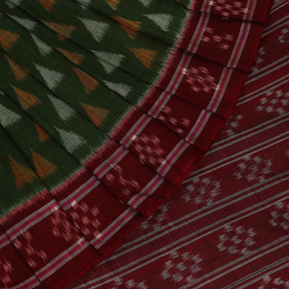 Handloom Sambalpuri Cotton Ikkat Saree Handloom Saree_Sambalpuri Cotton Priyadarshini Handloom 