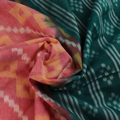 Handloom Sambalpuri Cotton Ikkat Saree Handloom Saree_Sambalpuri Cotton Priyadarshini Handloom 