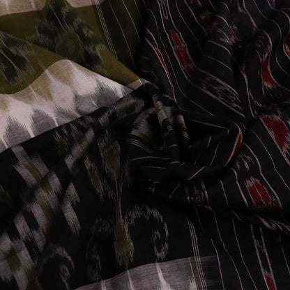Handloom Sambalpuri Cotton Ikkat Saree Handloom Saree_Sambalpuri Cotton Priyadarshini Handloom 