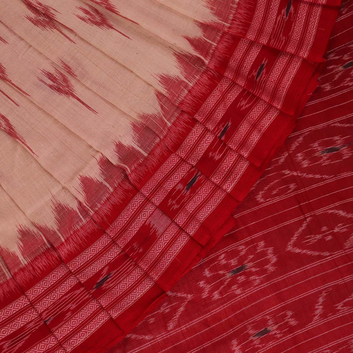 Handloom Sambalpuri Cotton Ikkat Saree Handloom Saree_Sambalpuri Cotton Priyadarshini Handloom 