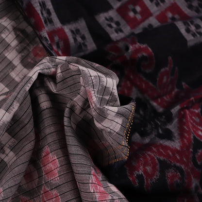 Handloom Sambalpuri Cotton Ikkat Saree Handloom Saree_Sambalpuri Cotton Priyadarshini Handloom 