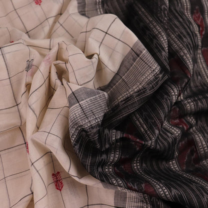 Handloom Sambalpuri Cotton Ikkat Saree Handloom Saree_Sambalpuri Cotton Priyadarshini Handloom 
