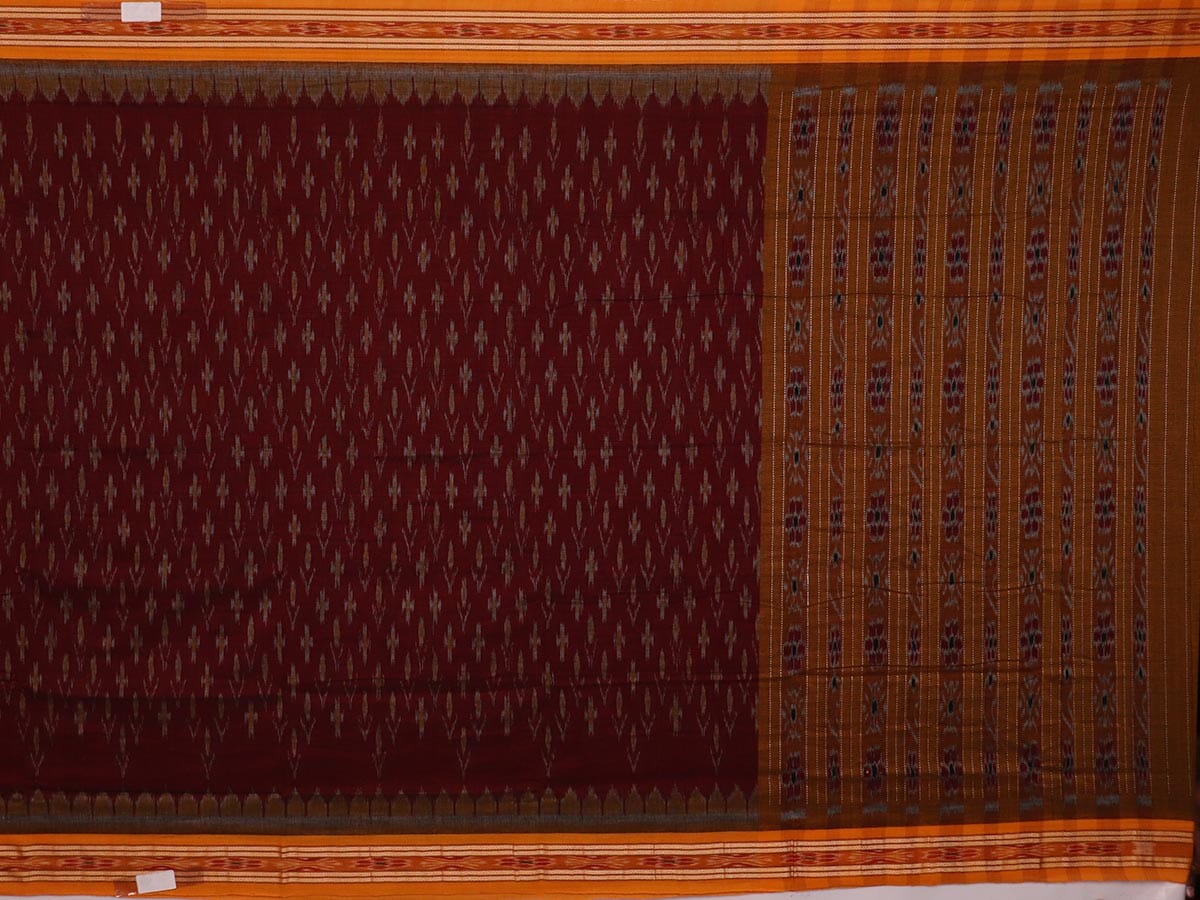 Handloom Sambalpuri Cotton Ikkat Saree Handloom Saree_Sambalpuri Cotton Priyadarshini Handloom 