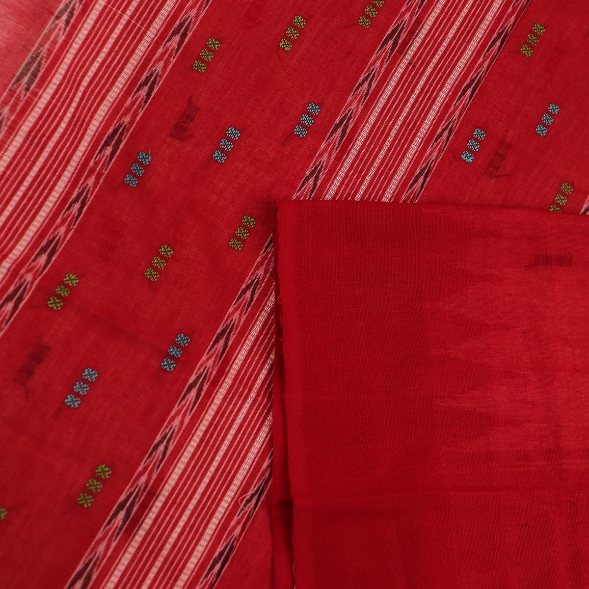 Handloom Sambalpuri Cotton Ikkat Saree Handloom Saree_Sambalpuri Cotton Priyadarshini Handloom 