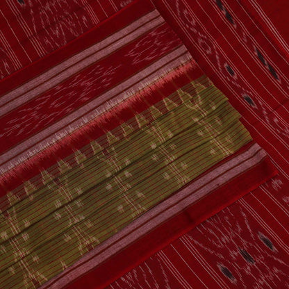 Handloom Sambalpuri Cotton Ikkat Saree Handloom Saree_Sambalpuri Cotton Priyadarshini Handloom 