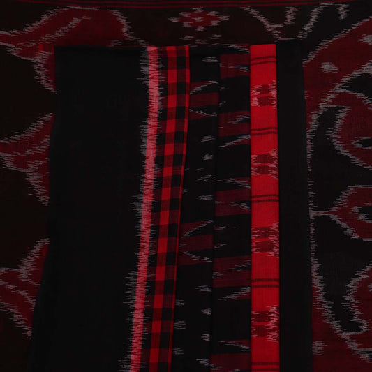 Handloom Sambalpuri Cotton Ikkat Saree Handloom Saree_Sambalpuri Cotton Priyadarshini Handloom 