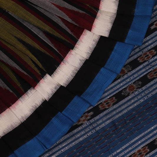 Handloom Sambalpuri Cotton Ikkat Saree Handloom Saree_Sambalpuri Cotton Priyadarshini Handloom 