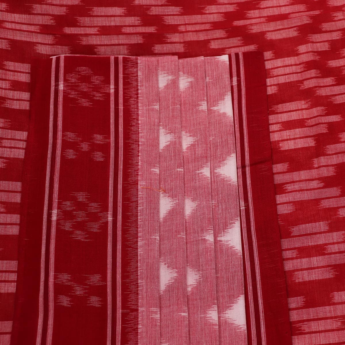 Handloom Sambalpuri Cotton Ikkat Saree Handloom Saree_Sambalpuri Cotton Priyadarshini Handloom 
