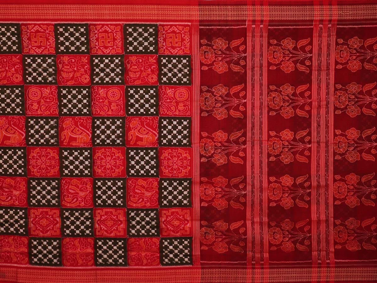 Handloom Sambalpuri Cotton Ikkat Saree Handloom Saree_Sambalpuri Cotton Priyadarshini Handloom 