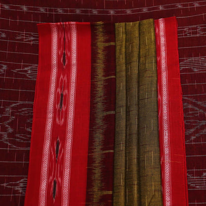 Handloom Sambalpuri Cotton Ikkat Saree Handloom Saree_Sambalpuri Cotton Priyadarshini Handloom 