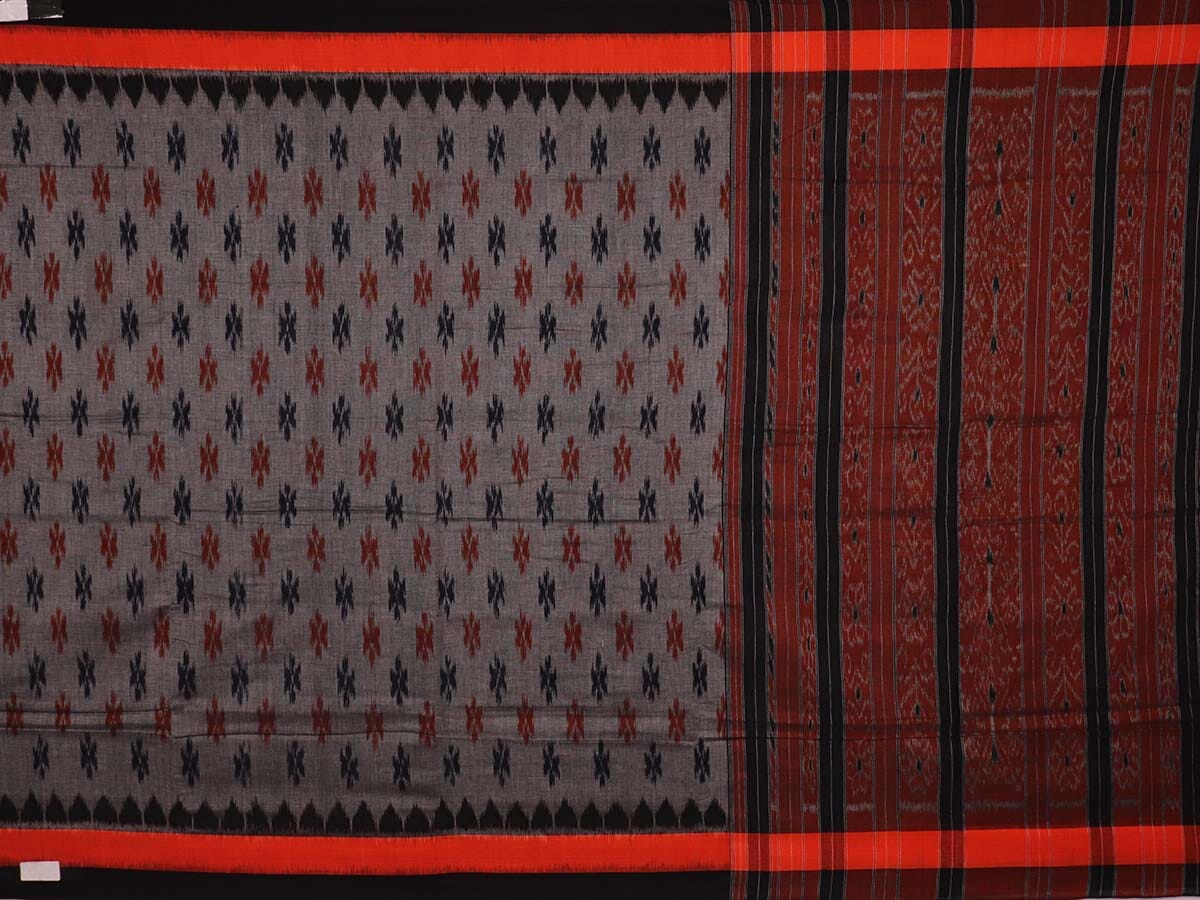 Handloom Sambalpuri Cotton Ikkat Saree Handloom Saree_Sambalpuri Cotton Priyadarshini Handloom 