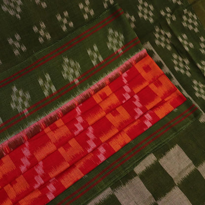 Handloom Sambalpuri Cotton Ikkat Saree Handloom Saree_Sambalpuri Cotton Priyadarshini Handloom 