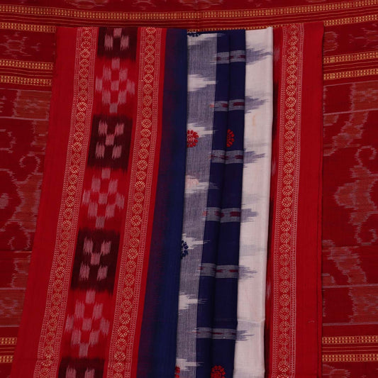 Handloom Sambalpuri Cotton Ikkat Saree Handloom Saree_Sambalpuri Cotton Priyadarshini Handloom 