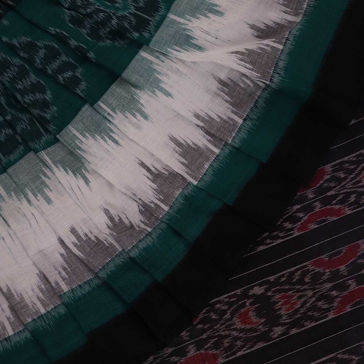 Handloom Sambalpuri Cotton Ikkat Saree Handloom Saree_Sambalpuri Cotton Priyadarshini Handloom 