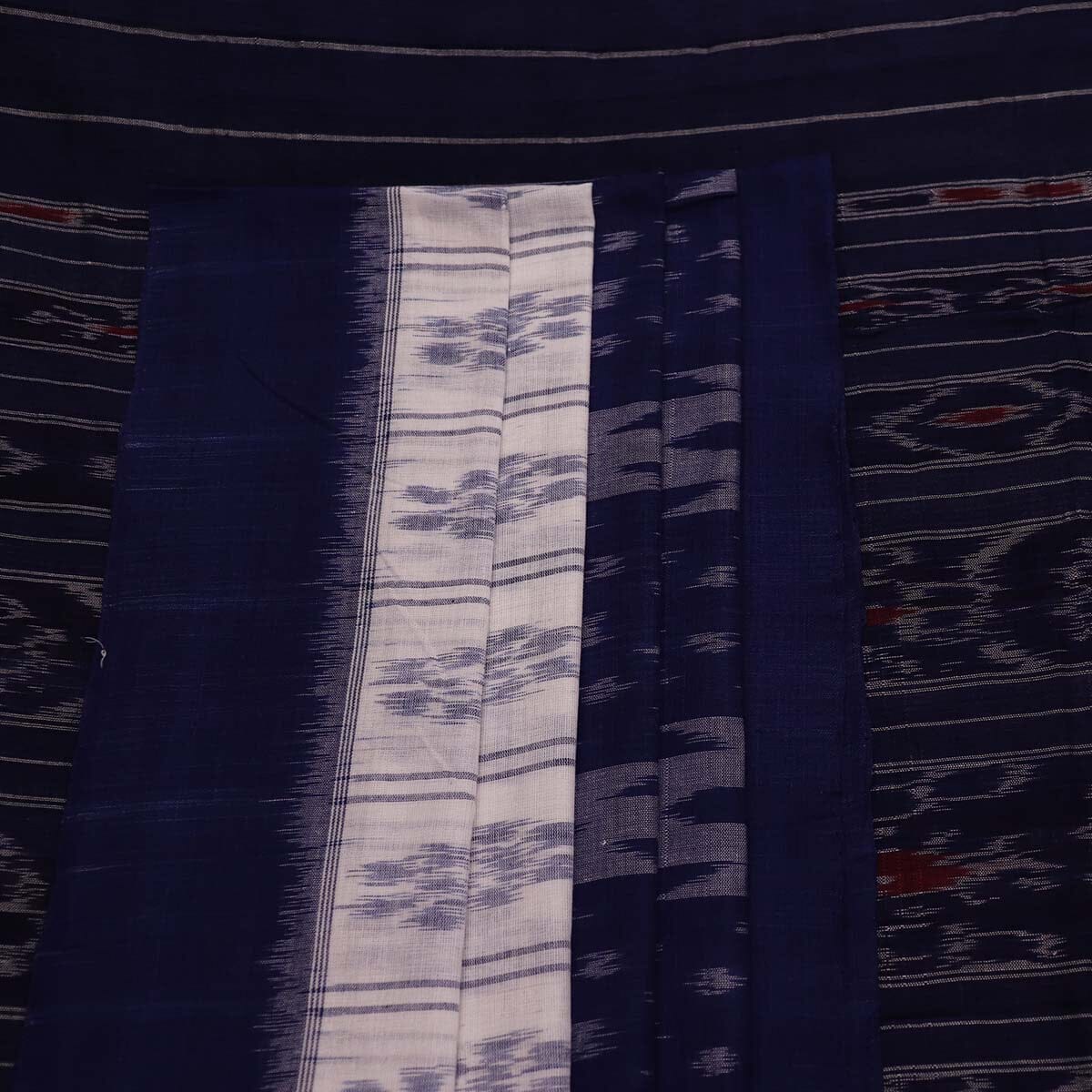 Handloom Sambalpuri Cotton Ikkat Saree Handloom Saree_Sambalpuri Cotton Priyadarshini Handloom 