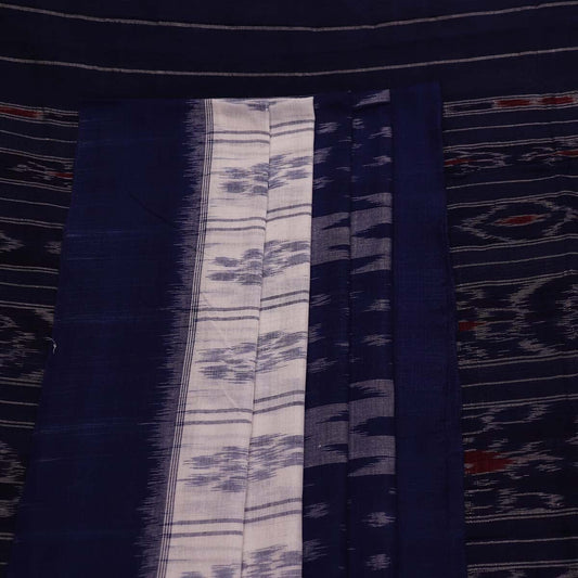 Handloom Sambalpuri Cotton Ikkat Saree Handloom Saree_Sambalpuri Cotton Priyadarshini Handloom 
