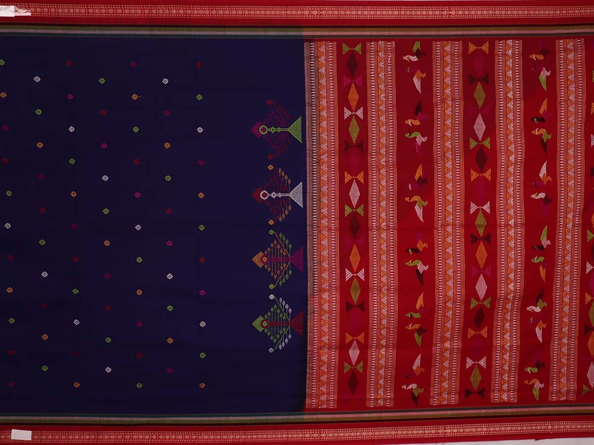 Handloom Sambalpuri Cotton Ikkat Saree Handloom Saree_Sambalpuri Cotton Priyadarshini Handloom 