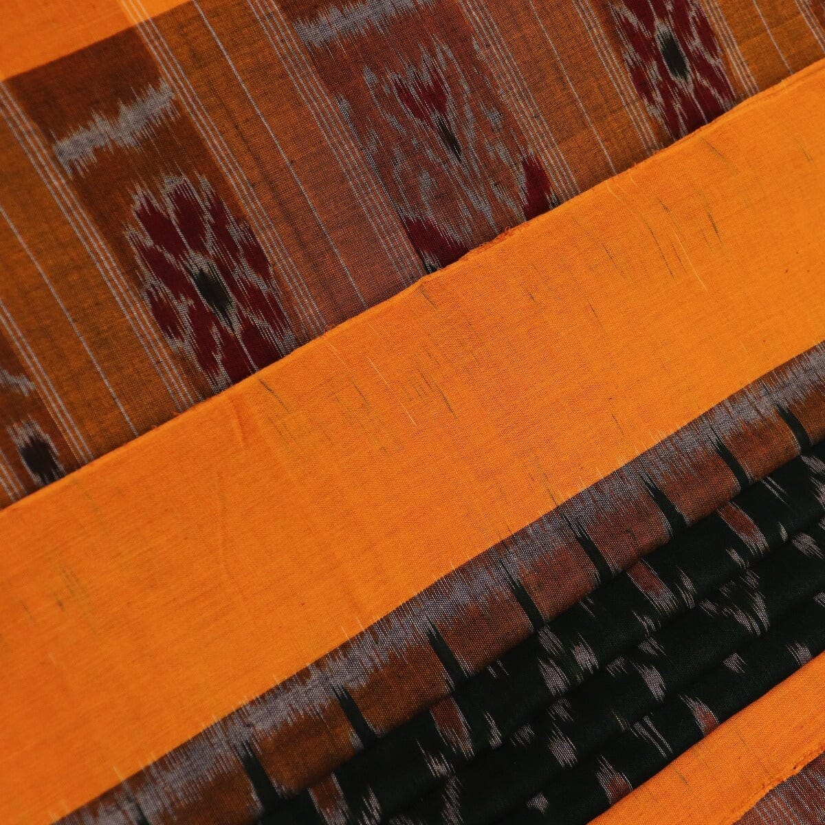 Handloom Sambalpuri Cotton Ikkat Saree Handloom Saree_Sambalpuri Cotton Priyadarshini Handloom 
