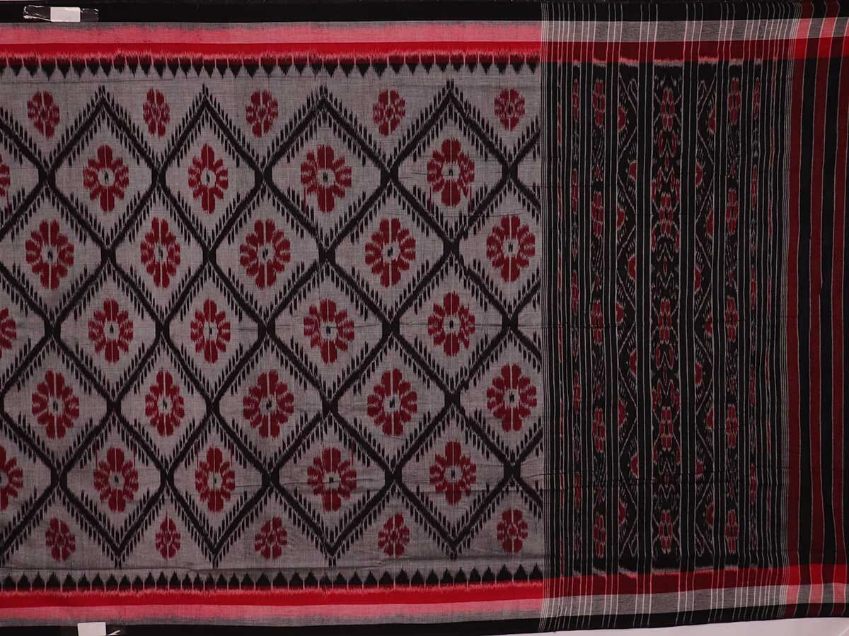 Handloom Sambalpuri Cotton Ikkat Saree Handloom Saree_Sambalpuri Cotton Priyadarshini Handloom 