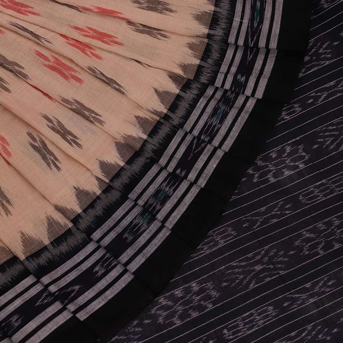 Handloom Sambalpuri Cotton Ikkat Saree Handloom Saree_Sambalpuri Cotton Priyadarshini Handloom 