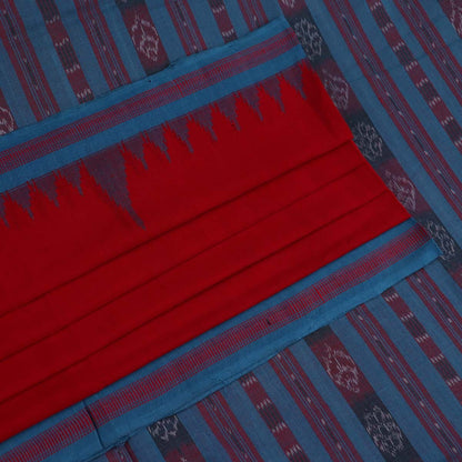 Handloom Sambalpuri Cotton Ikkat Saree Handloom Saree_Sambalpuri Cotton Priyadarshini Handloom 