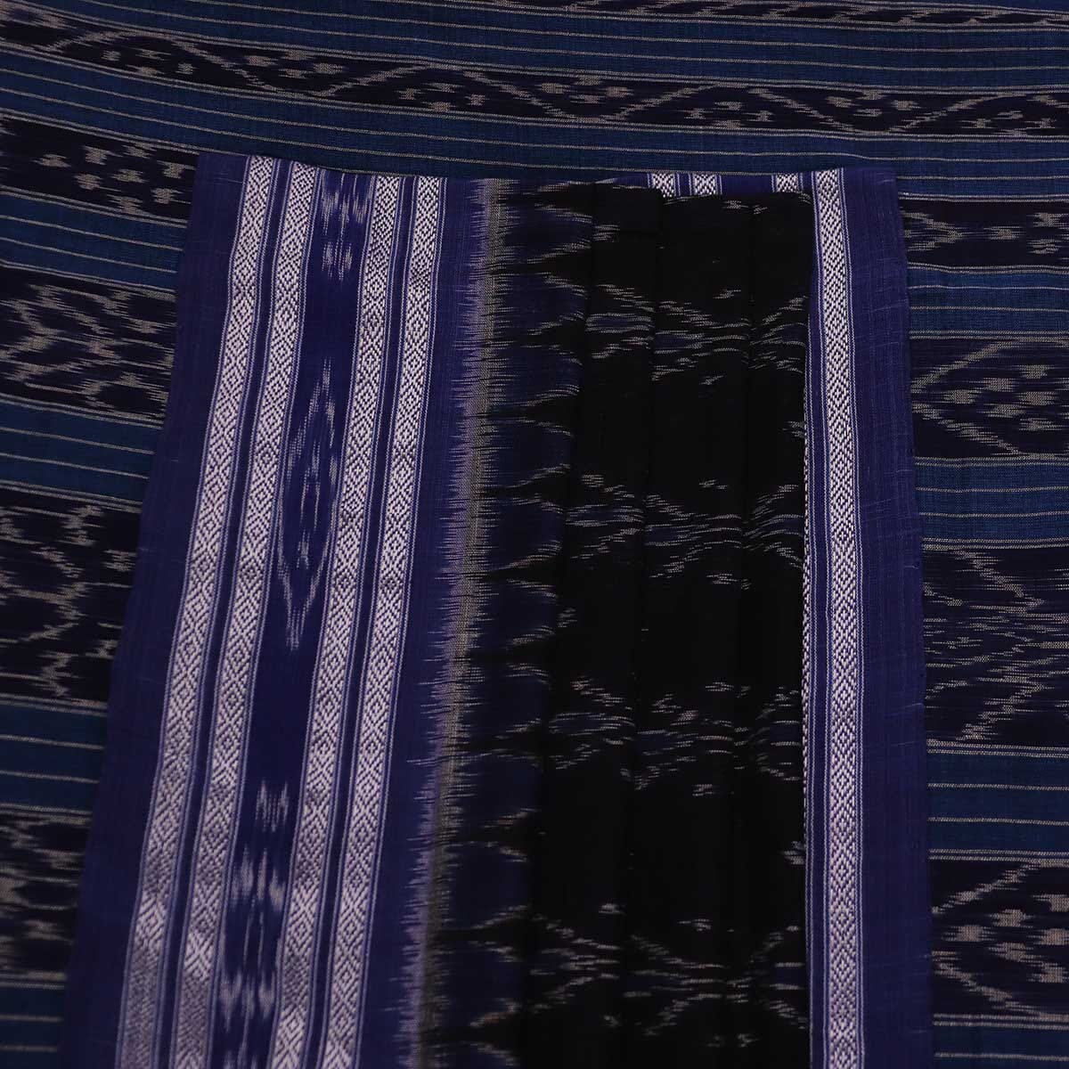 Handloom Sambalpuri Cotton Ikkat Saree Handloom Saree_Sambalpuri Cotton Priyadarshini Handloom 