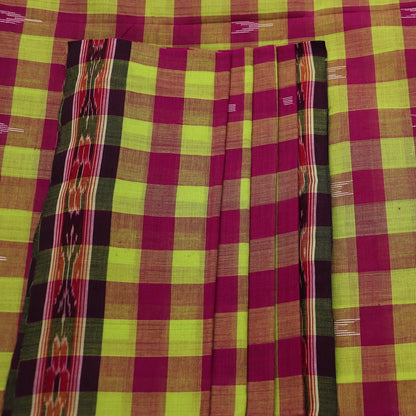 Handloom Sambalpuri Cotton Ikkat Saree Handloom Saree_Sambalpuri Cotton Priyadarshini Handloom 