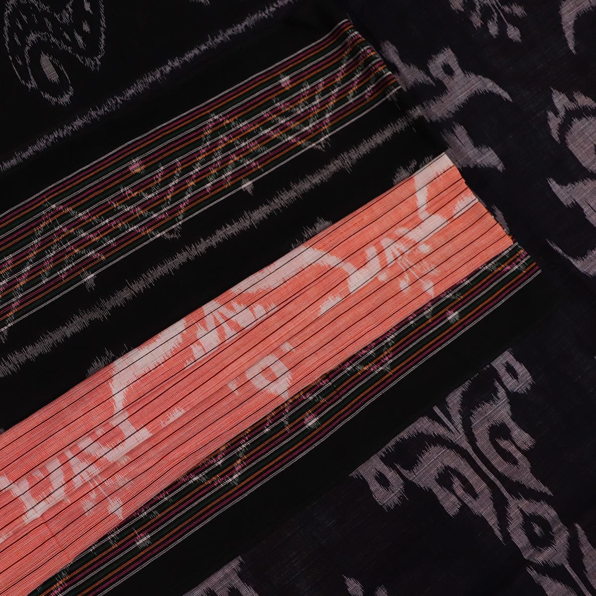 Handloom Sambalpuri Cotton Ikkat Saree Handloom Saree_Sambalpuri Cotton Priyadarshini Handloom 