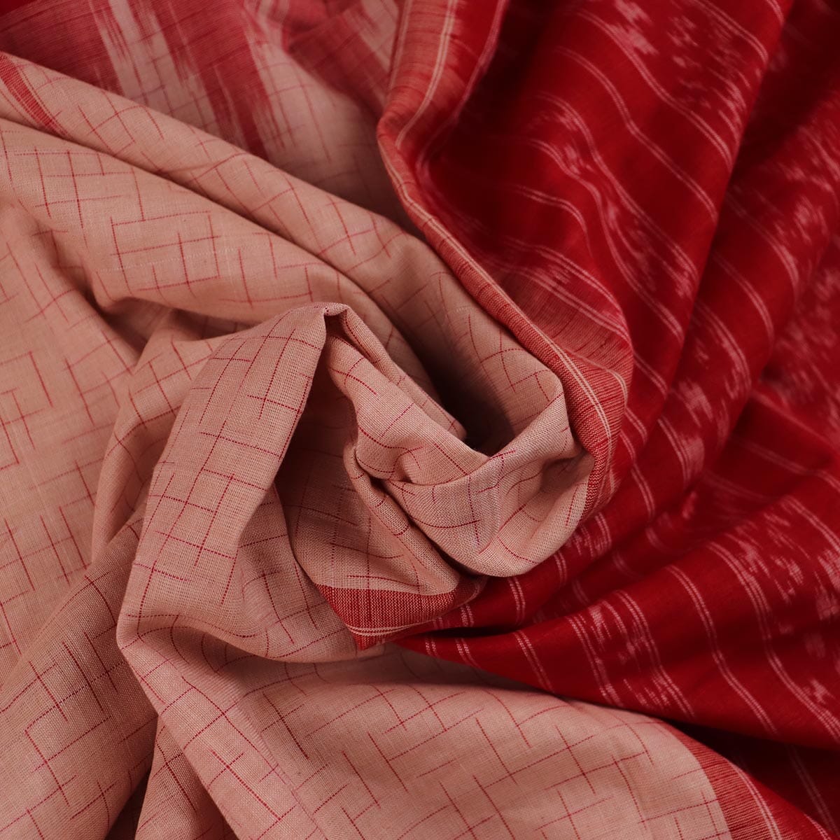 Handloom Sambalpuri Cotton Ikkat Saree Handloom Saree_Sambalpuri Cotton Priyadarshini Handloom 