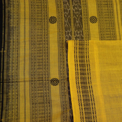 Handloom Sambalpuri Cotton Ikkat Saree Handloom Saree_Sambalpuri Cotton Priyadarshini Handloom 