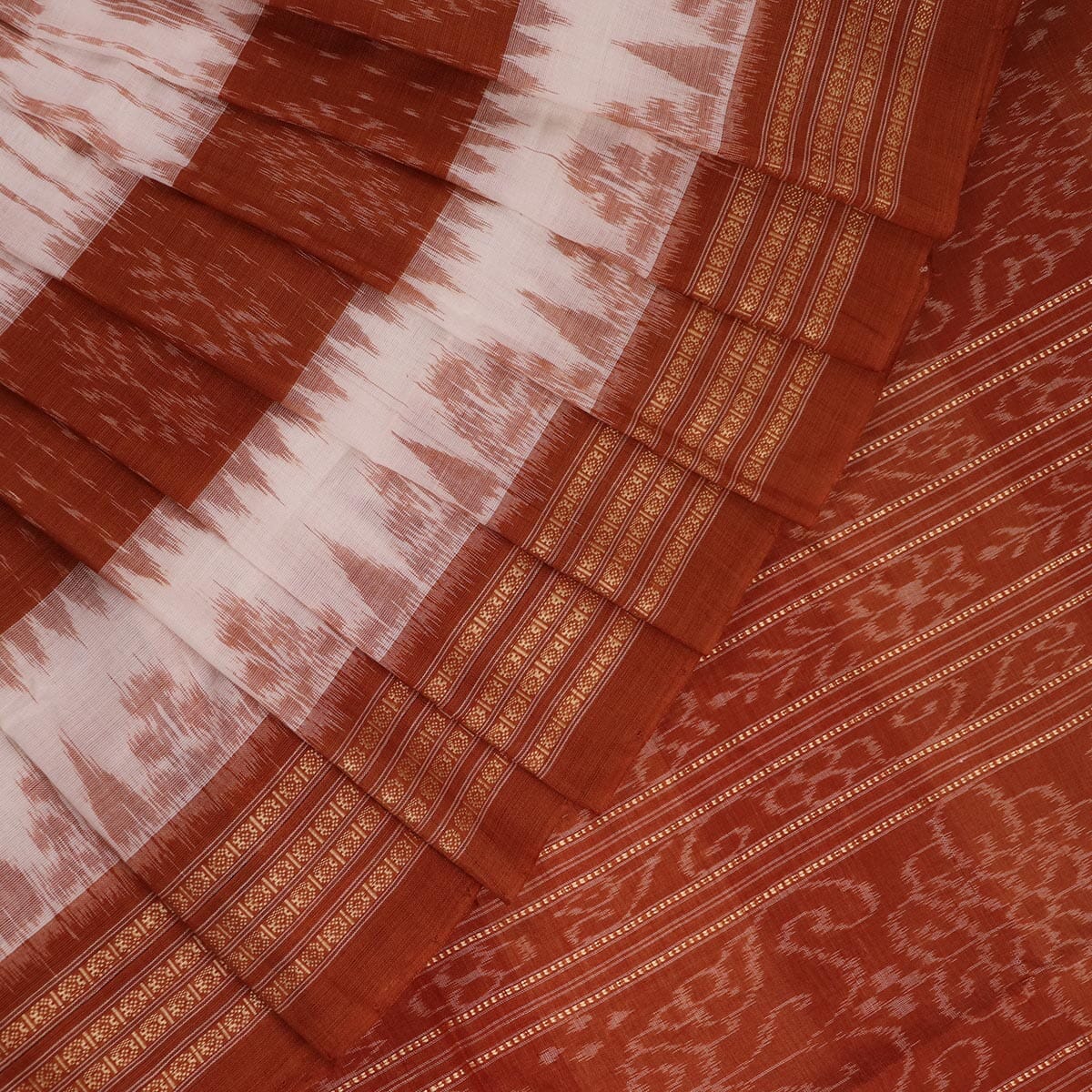Handloom Sambalpuri Cotton Ikkat Saree Handloom Saree_Sambalpuri Cotton Priyadarshini Handloom 