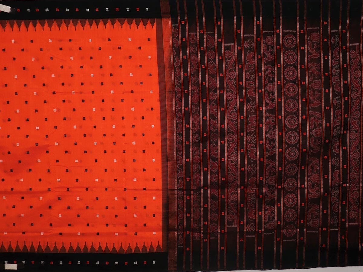 Handloom Sambalpuri Cotton Ikkat Saree Handloom Saree_Sambalpuri Cotton Priyadarshini Handloom 