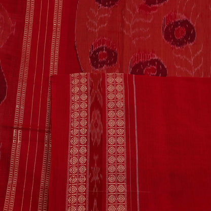 Handloom Sambalpuri Cotton Ikkat Saree Handloom Saree_Sambalpuri Cotton Priyadarshini Handloom 