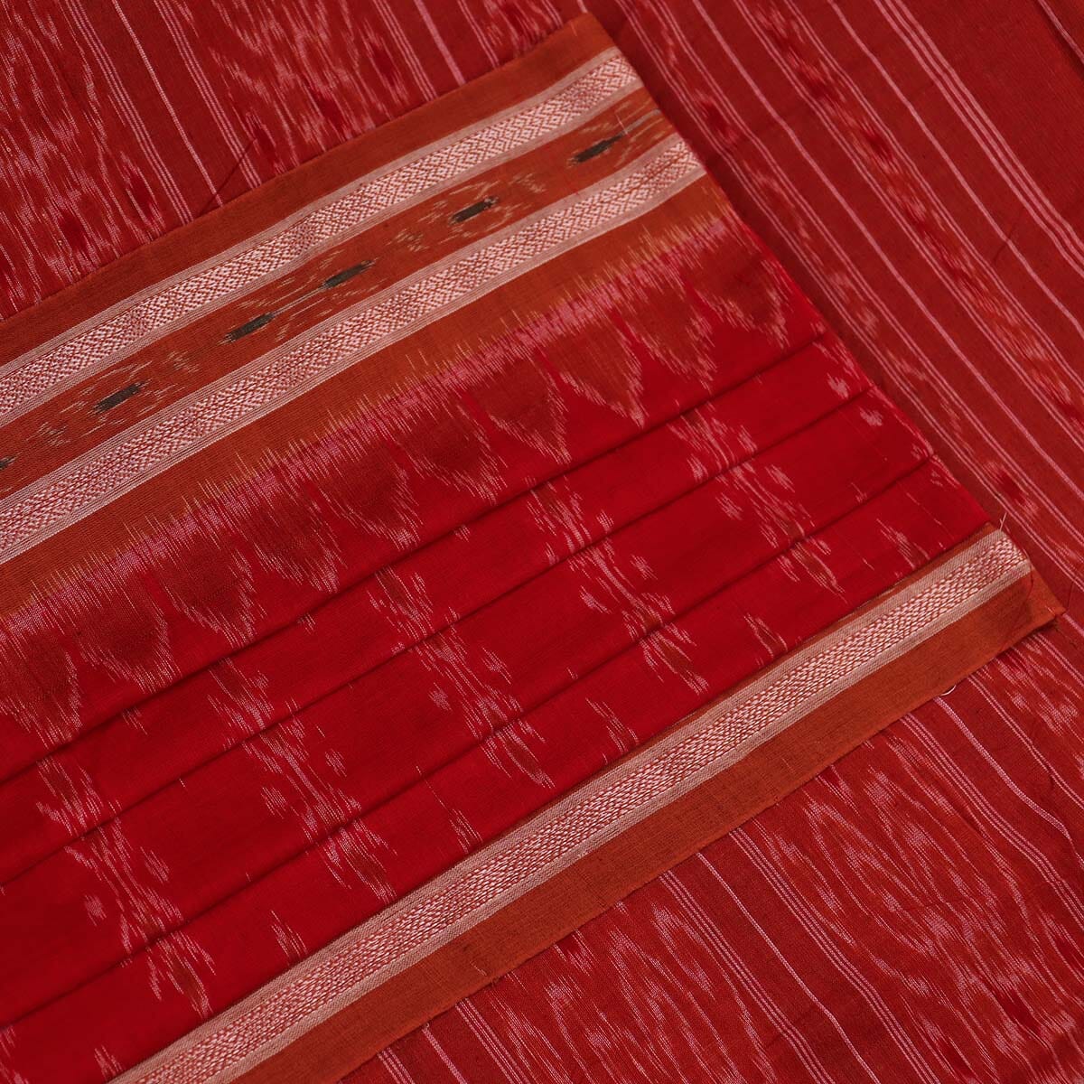 Handloom Sambalpuri Cotton Ikkat Saree Handloom Saree_Sambalpuri Cotton Priyadarshini Handloom 