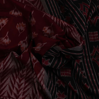 Handloom Sambalpuri Cotton Ikkat Saree Handloom Saree_Sambalpuri Cotton Priyadarshini Handloom 
