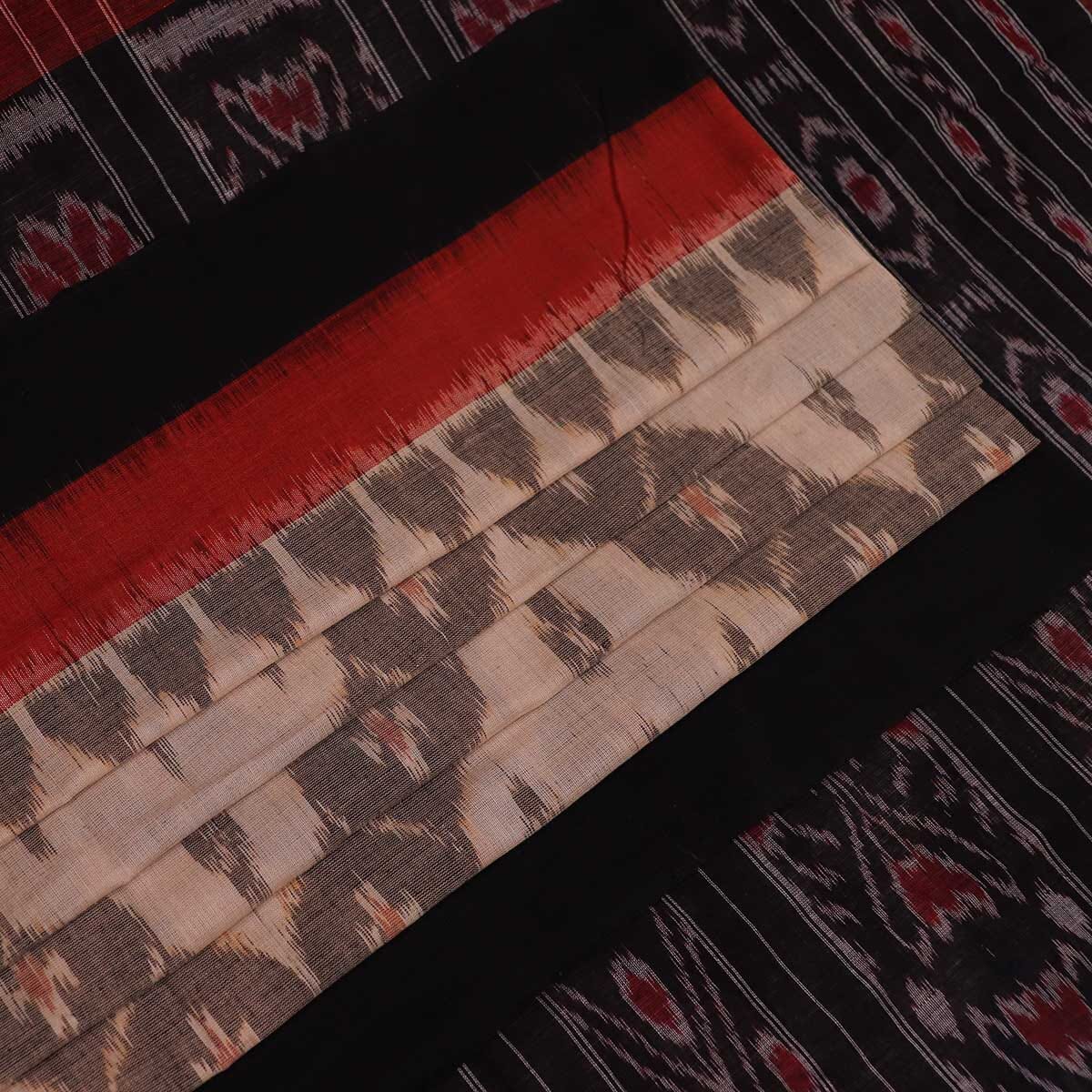 Handloom Sambalpuri Cotton Ikkat Saree Handloom Saree_Sambalpuri Cotton Priyadarshini Handloom 