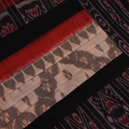 Handloom Sambalpuri Cotton Ikkat Saree Handloom Saree_Sambalpuri Cotton Priyadarshini Handloom 