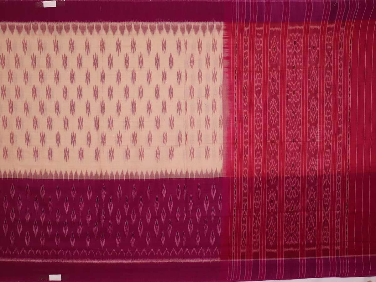 Handloom Sambalpuri Cotton Ikkat Saree Handloom Saree_Sambalpuri Cotton Priyadarshini Handloom 